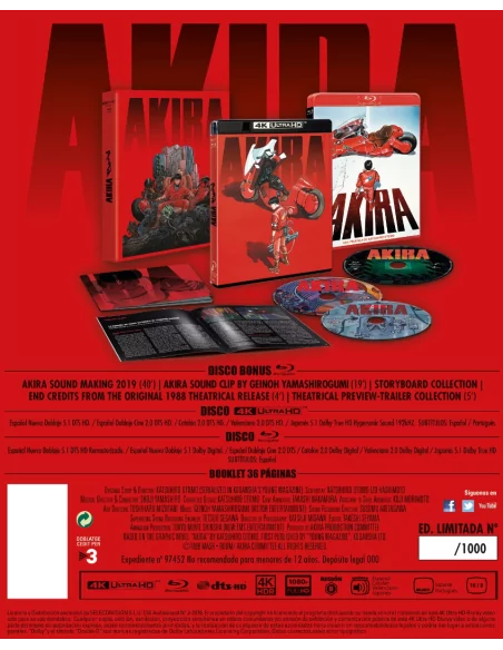 Akira EdiciÓn Coleccionista 4k