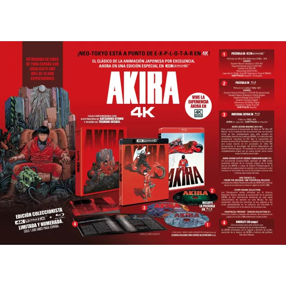 Akira EdiciÓn Coleccionista 4k