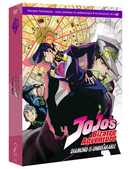 Jojo´s Bizarre Adventure Diamond´s Unbreakable Temporada 3 Dvd