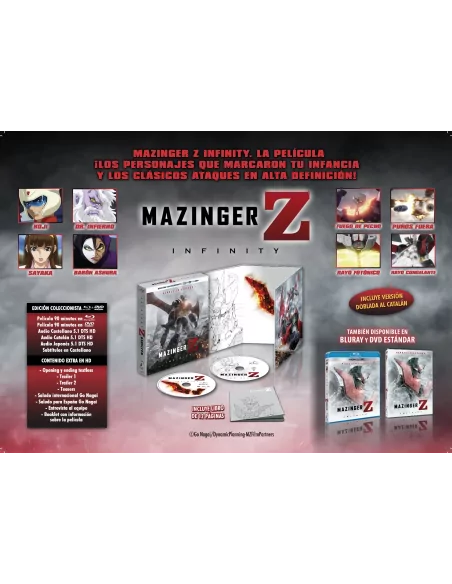 Mazinger Z Infinity Blu-ray Coleccionista
