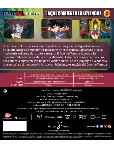 Dragon Ball La PelÍcula 2: La Princesa Durmiente Del Castillo Del Demonio