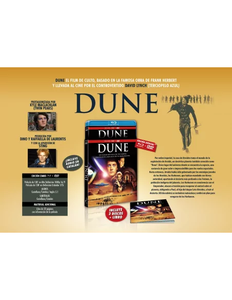 Dune (blu-ray + Dvd + Libreto)