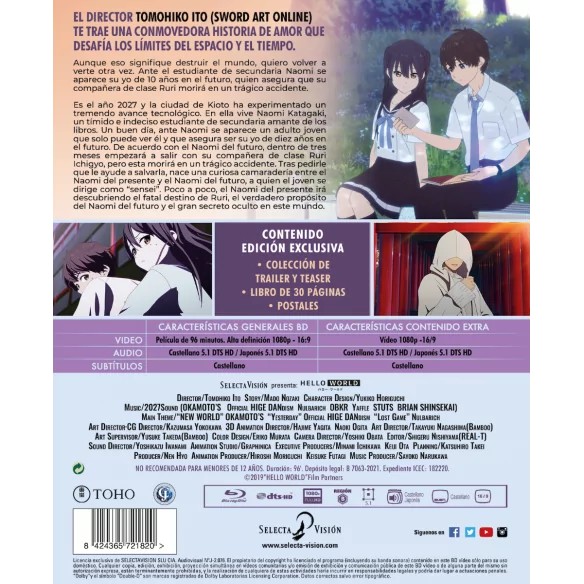 Hello World Blu-ray Coleccionista