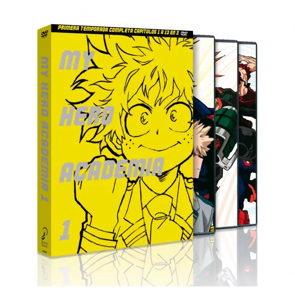My Hero Academia Dvd Temporada 1....