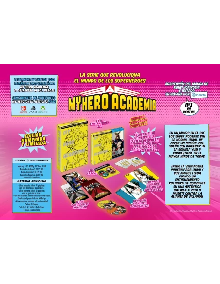 My Hero Academia Temporada 1 Edición Bluray Coleccionista A4 (2021)