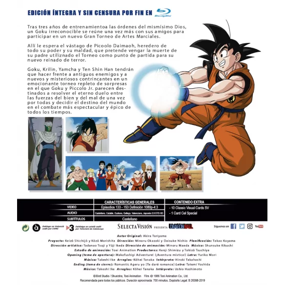 Dragon Ball Box 7 Blu-ray (episodios...