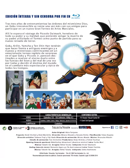 Dragon Ball Box 7 Blu-ray (episodios 133 A 153)