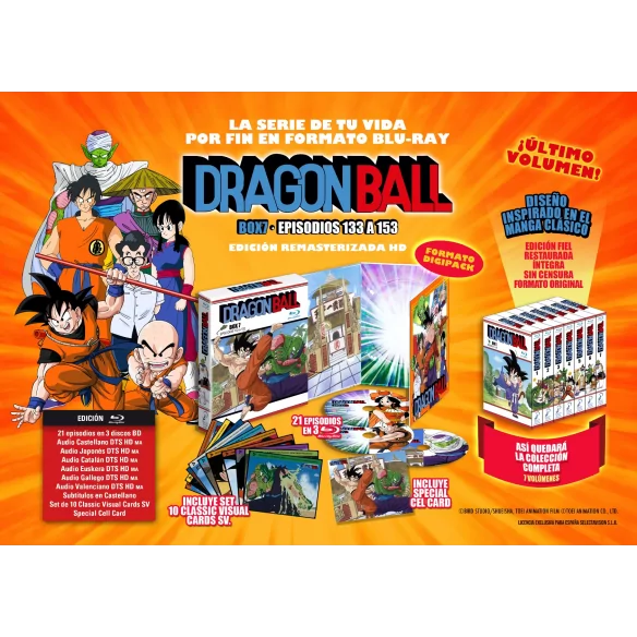 Dragon Ball Box 7 Blu-ray (episodios...