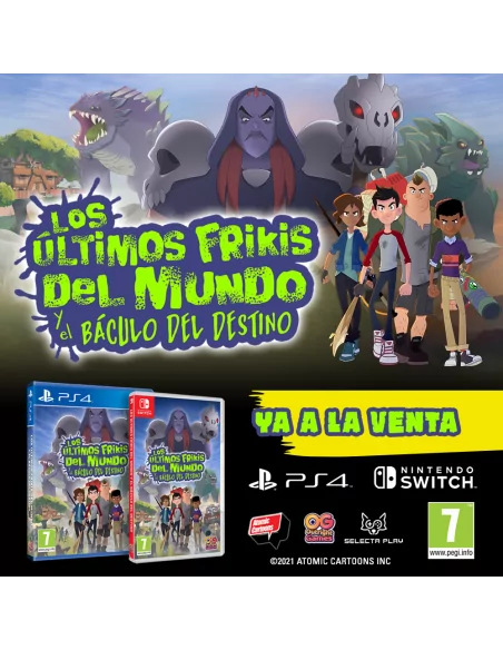 Los Últimos Frikis Del Mundo Y El BÁculo Del Destino Nintendo Switch