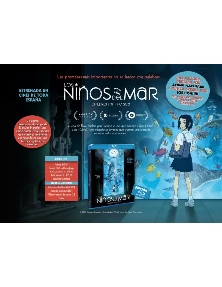 LOS NIÑOS DEL MAR BLURAY