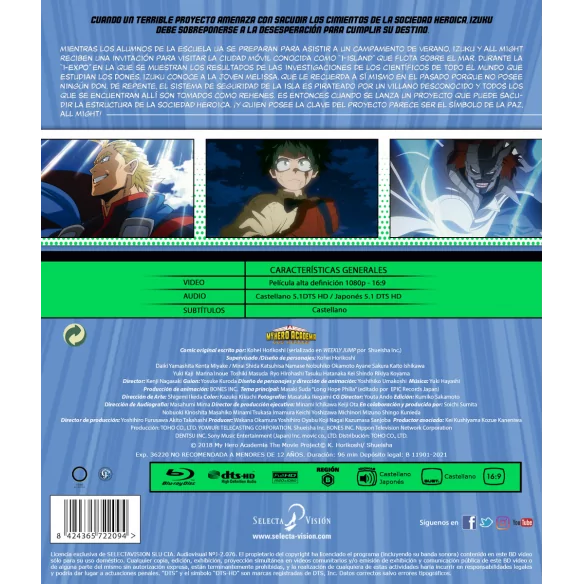 My Hero Academia La PelÍcula: Dos...