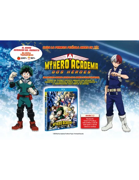 My Hero Academia La PelÍcula: Dos HÉroes Blu-ray