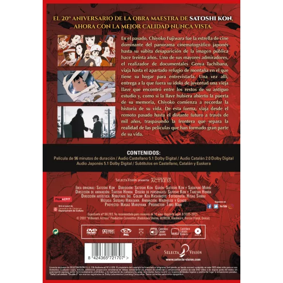 Millenium Actress Dvd