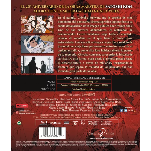 Millenium Actress Blu-ray