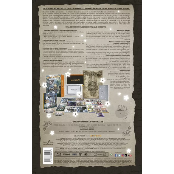 Made In Abyss. T1 Bluray Edición...