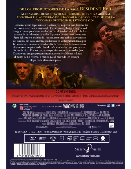 Wrong Turn Dvd