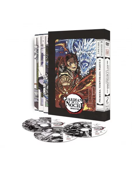 Guardianes De La Noche: Kimetsu No Yaiba T1p2 Episodios 14 A 26 Dvd