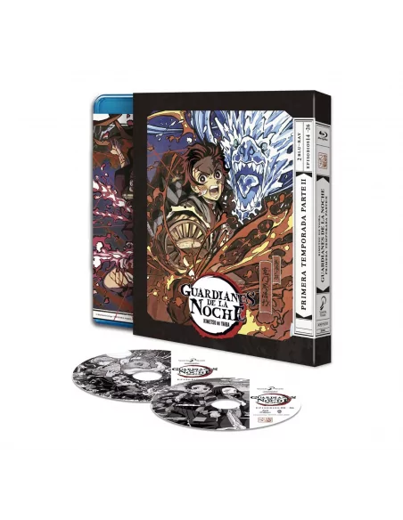 Guardianes De La Noche: Kimetsu No Yaiba T1p2 Episodios 14 A 26 Blu-ray