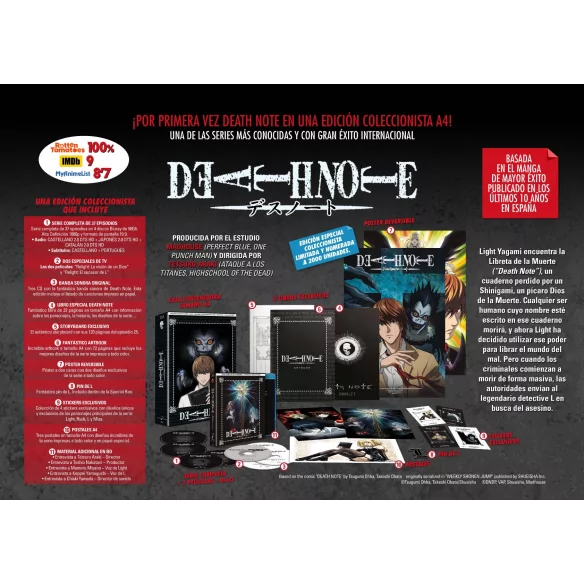 Death Note Bluray Edición...
