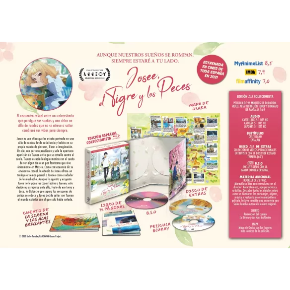 Josee, El Tigre Y Los Peces Blu-ray