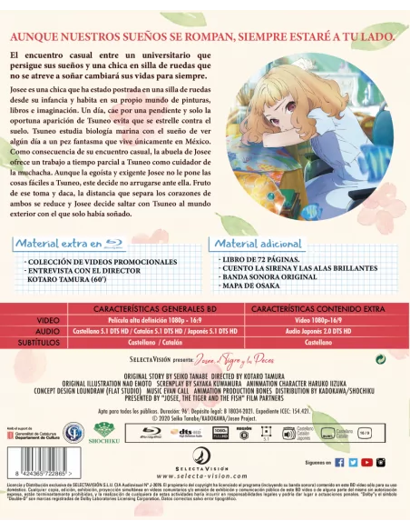 Josee, El Tigre Y Los Peces Blu-ray EdiciÓn Coleccionista