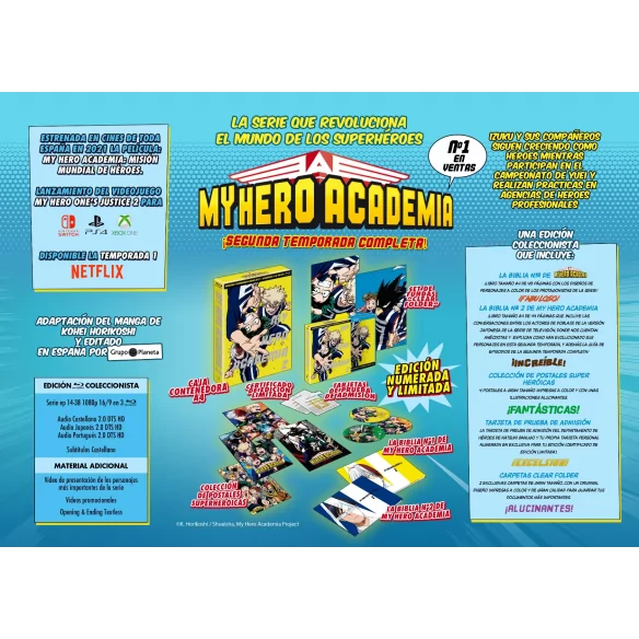 My Hero Academia Temporada 2 Edición...