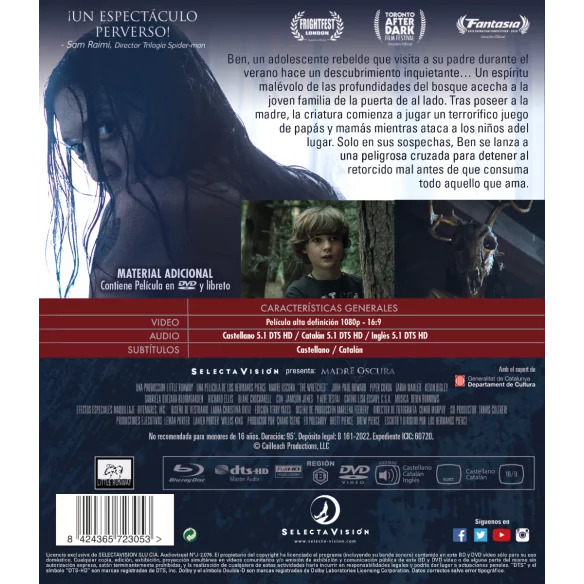 Madre Oscura - Bluray Coleccionista +...