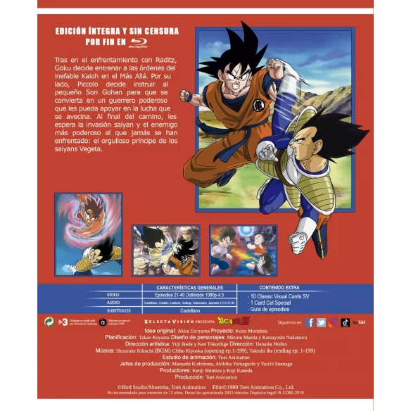 Dragon Ball Z Box 2 Episodios 21 A 40...