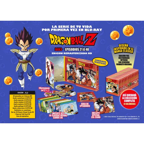 Dragon Ball Z Box 2 Episodios 21 A 40...