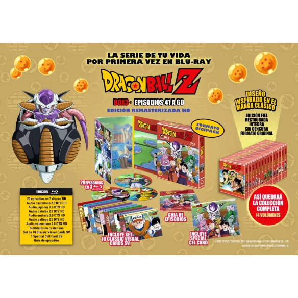 Dragon Ball Z Box 3 - Bluray