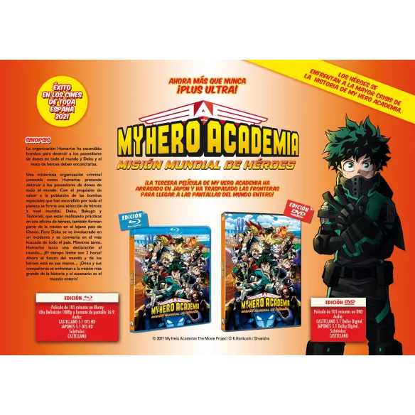 My Hero Academia: MisiÓn Mundial De...