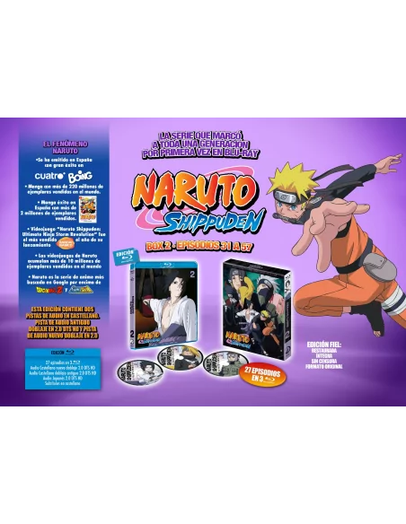 Naruto Shippuden Box 2 Blu-ray