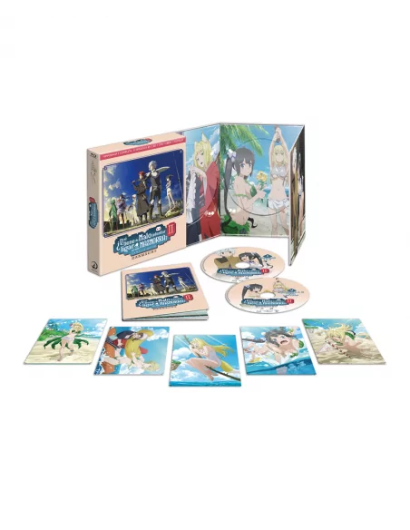 ¿qué Tiene De Malo Intentar Ligar En Una Mazmorra? Danmachi Temporada 2 Blu-ray Coleccionista Digipack