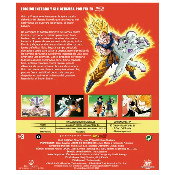 Dragon Ball Z Box 5 Blu-ray:...