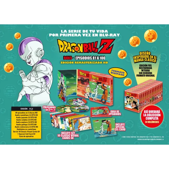 Dragon Ball Z Box 5 Blu-ray:...