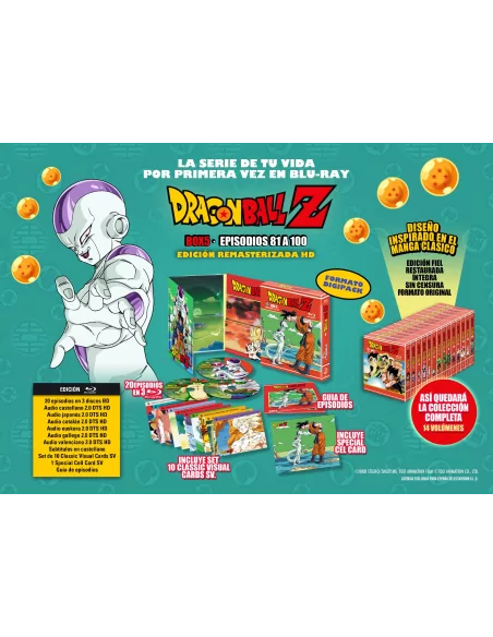 Dragon Ball Z Box 5 Blu-ray: Episodios 81 A 99.