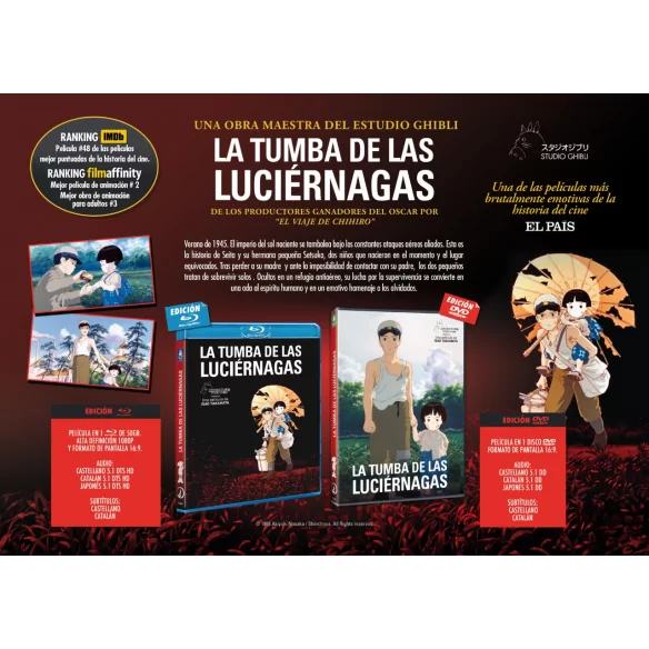 La Tumba De Las Luciérnagas Blu-ray