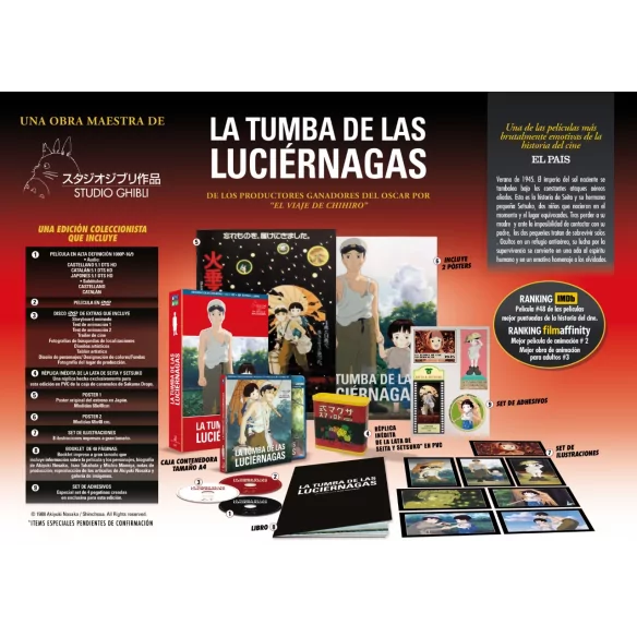 La Tumba De Las Luciérnagas. Edición...