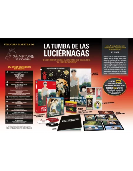 La Tumba De Las Luciérnagas. Edición Coleccionistas A4