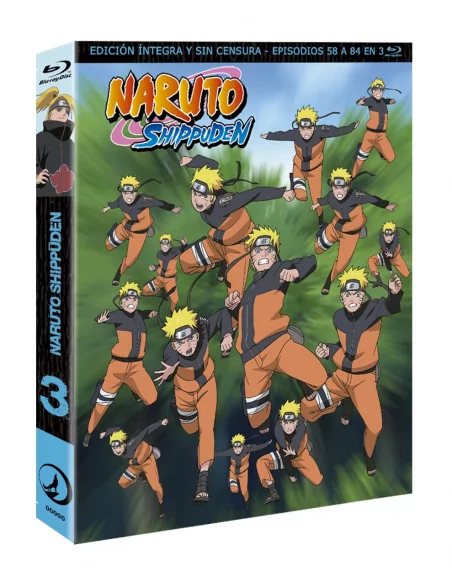Naruto Shippuden Box 3 Blu-ray