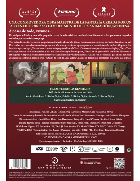 El Rey Ciervo Película Dvd